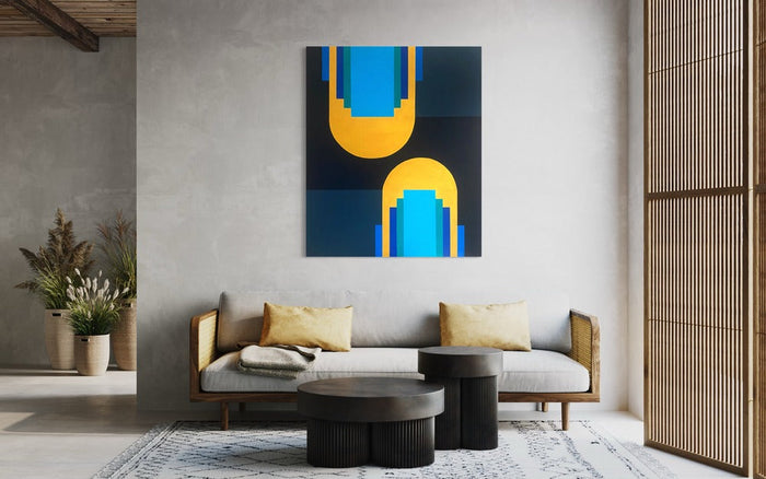 Abstraktes Kunstwerk von Rina Pavar