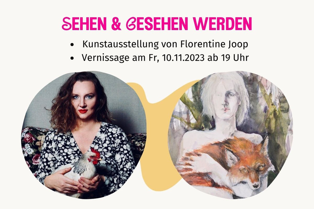 Florentine Joop Ausstellung in der Kunst liebt Mut Galerie in Leipzig