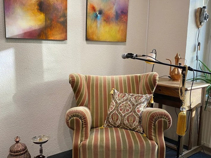 Lesungen bei Kunst liebt Mut