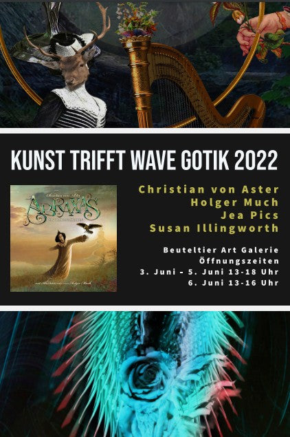 Kunst trifft Wave Gotik 2022