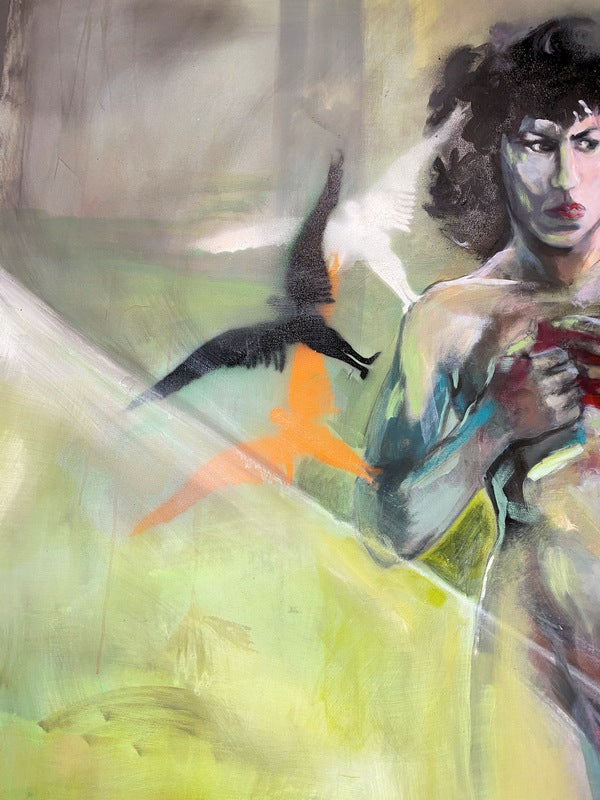 Gemälde von Florentine Joop, Kunst, Amy Winehouse, Ikone